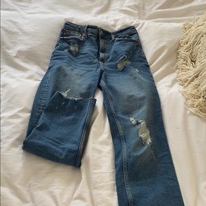 Free People High Waisted Jeans size 27